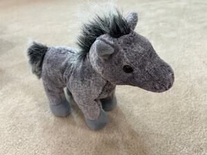 Ganz Webkinz grey Arabian horse tush tag collectible clean